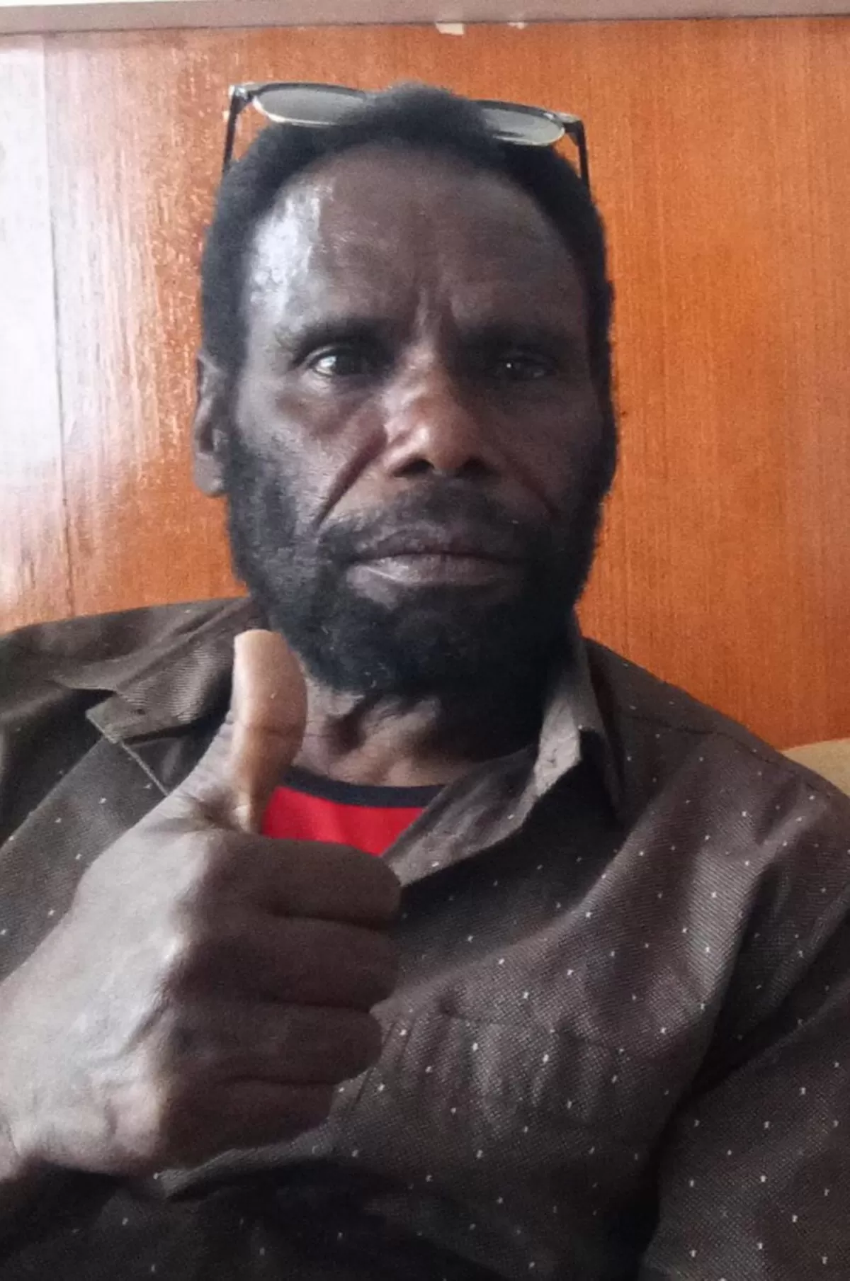 Tokoh Masyarakat Kampung Kimbeli, Distrik Tembagapura, Derek Alom (Istimewa)