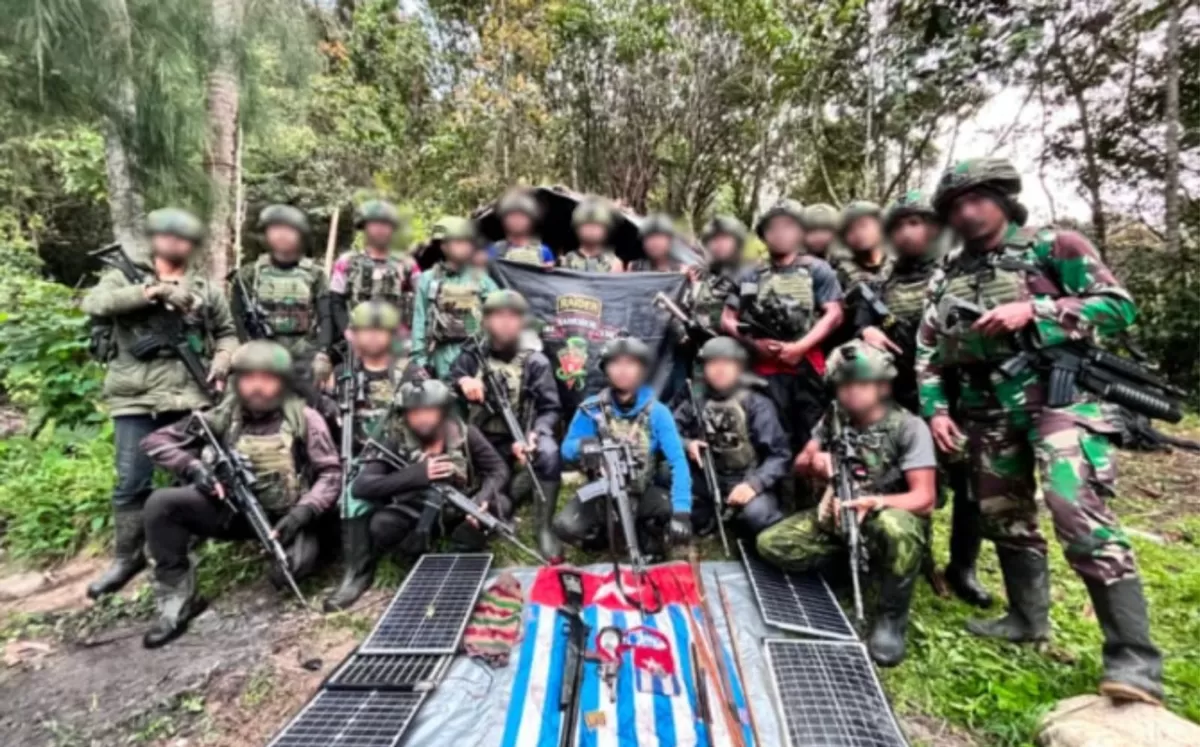 Koops TNI Habema berhasil pelaksanaan penguasaan wilayah terhadap kelompok bersenjata TPNPB-OPM Kodap VIII/Intan Jaya pimpinan Apeni Kobogau di sekitar Kampung Gamagai, Distrik Ugimba, Kab. Intan Jaya (Habema)