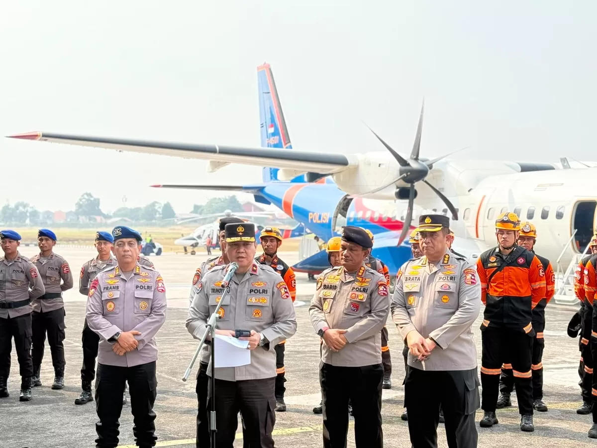 Polti terbangkan 10 pesawat SAR untuk melakukan pencarian korbab gempa di Flores,NTT.(Fotot/Ist)