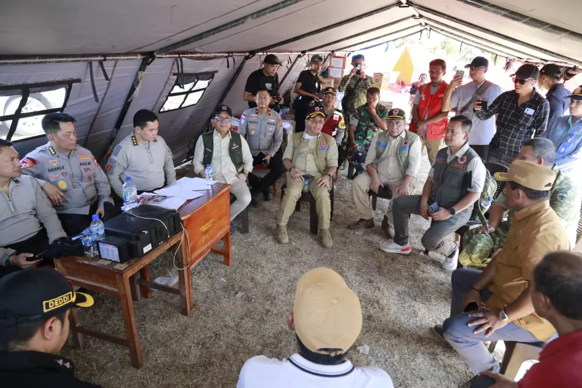 Astamaops Polri Cek Posko Pengungsi Gempa NTT,  Siapkan Dukungan SAR dan Layanan Medis (Foto/Iat