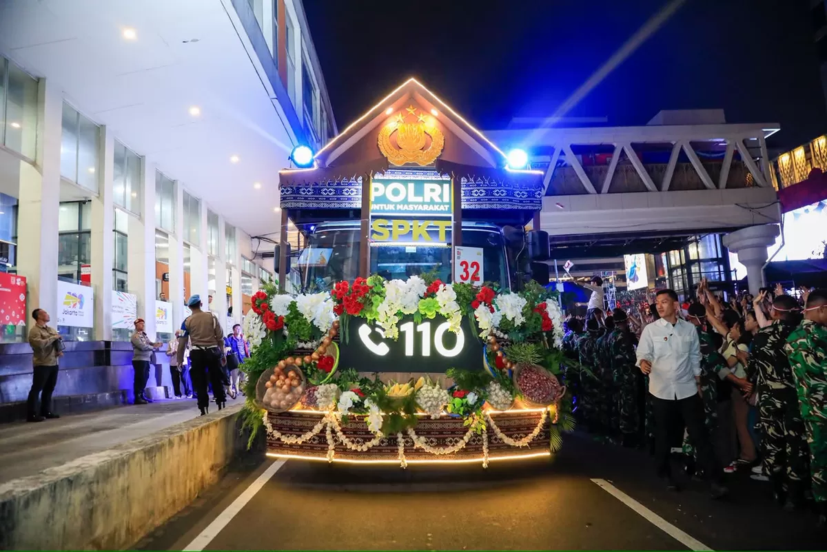 Polri Raih Juara III Karnaval Kemerdekaan HUT RI ke-81  tahun 2026.(Foto/Ist)  