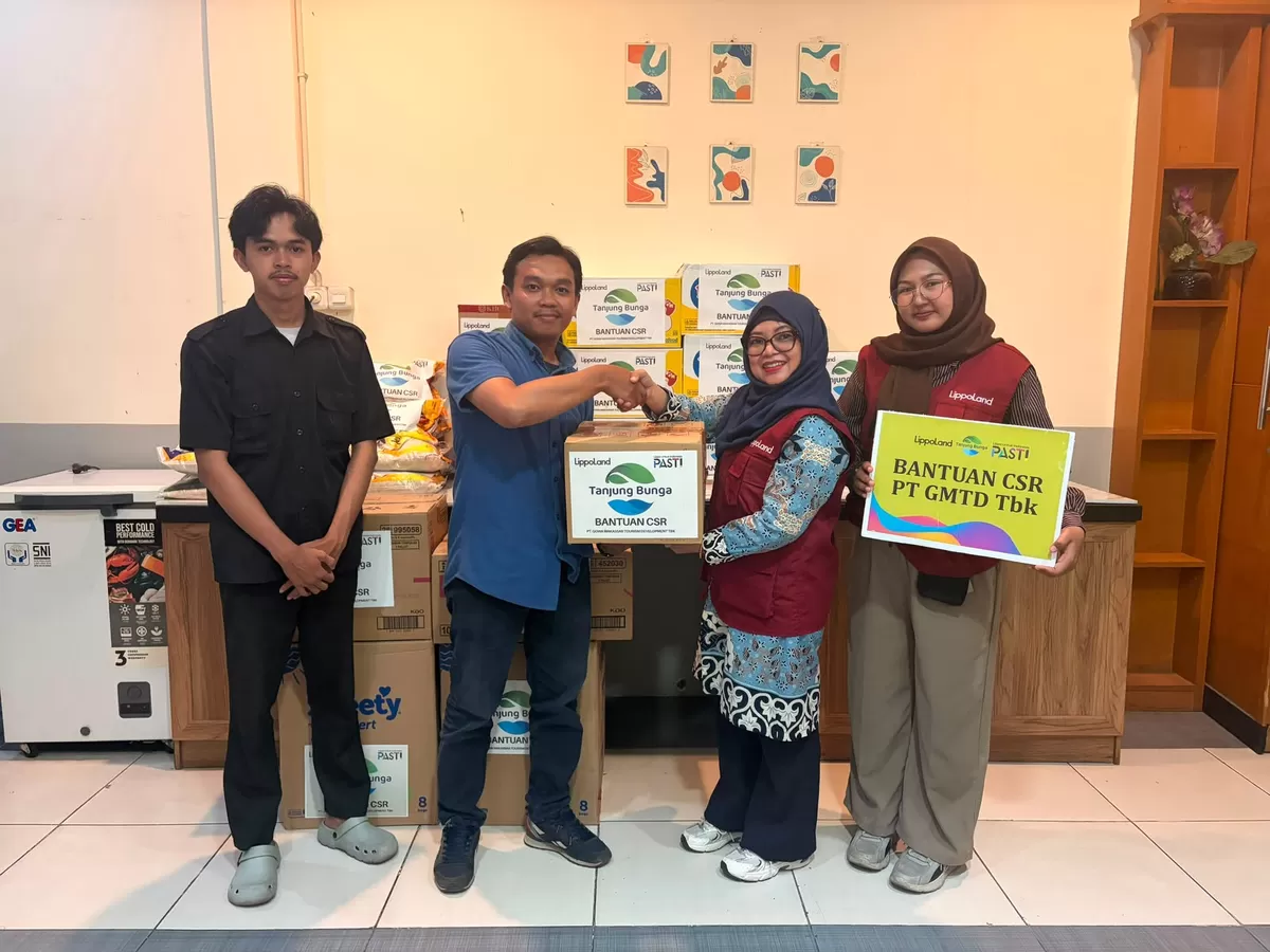 GMTD salurkan bantuan CSR untuk korban Gempa Bumi di NTT. (Ist)