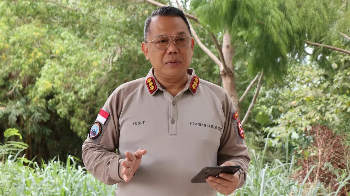 Kasatgas Humas Operasi Damai Cartenz-2026, Kombes Pol. Yusuf Sutejo.kFoto/Ist)