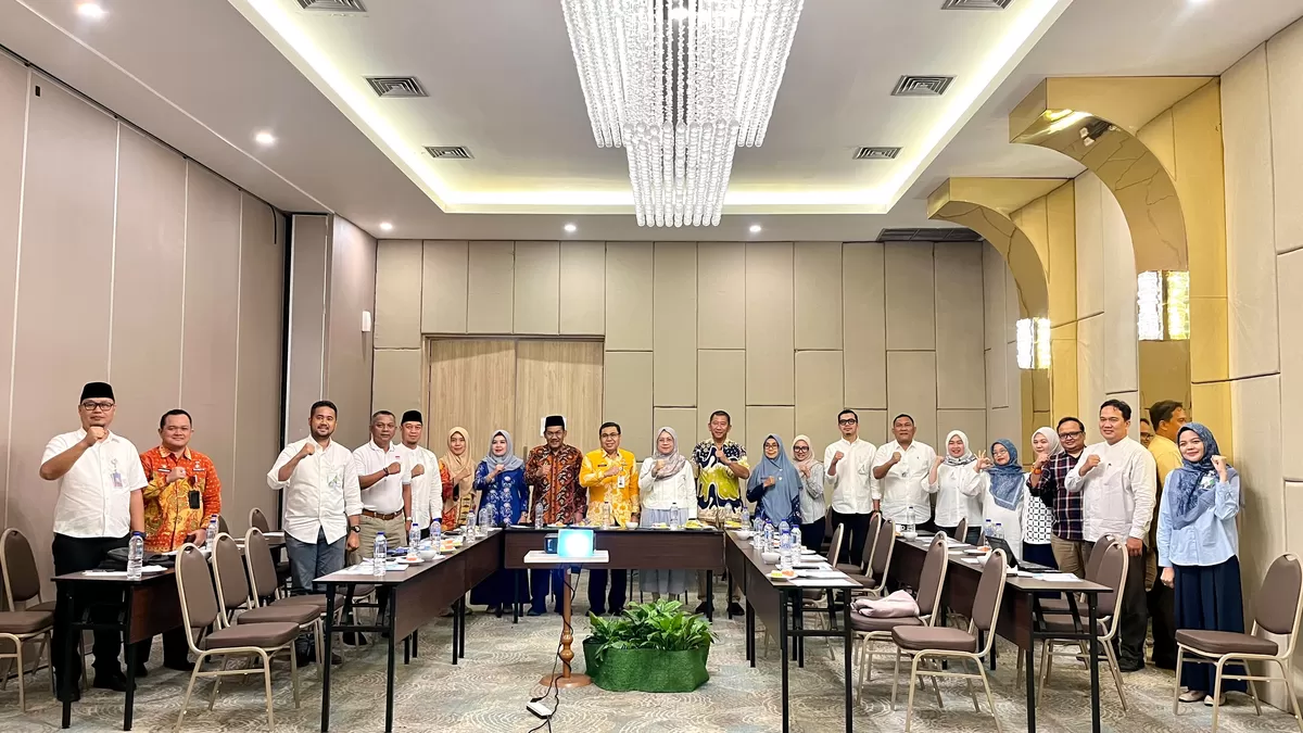 Rapat Persialan Anugerah Jamsostek  Award 2026 di Bengkulu.(Foto/Ist(