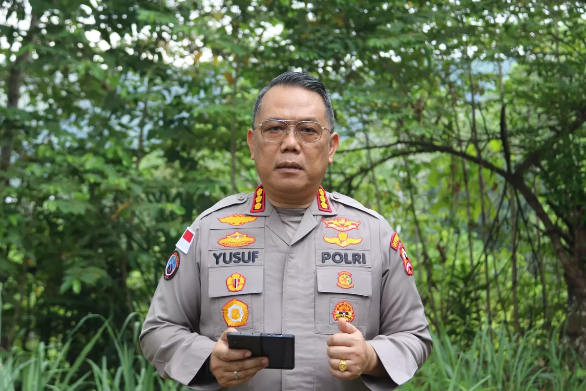 Kasatgas Humas Pps Damai Cartenz Kombes Pol Yusuf Sutejo.(Foto/Ist)