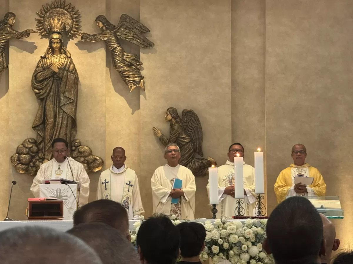 Misa Perayaan Hari Ulang Tahun Gereja Katolik Santa Maria Regina Paroki Bintaro Jaya ke 16, Minggu 23 Agustus 2026. (Istimewa)