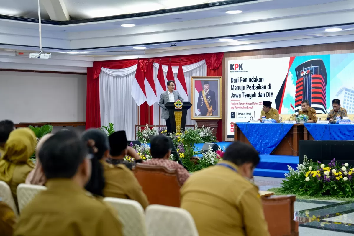 KPK gelar Rapat Koordinasi Strategi Pencegahan Korupsi Berbasis Pemetaan Risiko pada Area Strategis Pemerintahan Daerah. (Ist) 