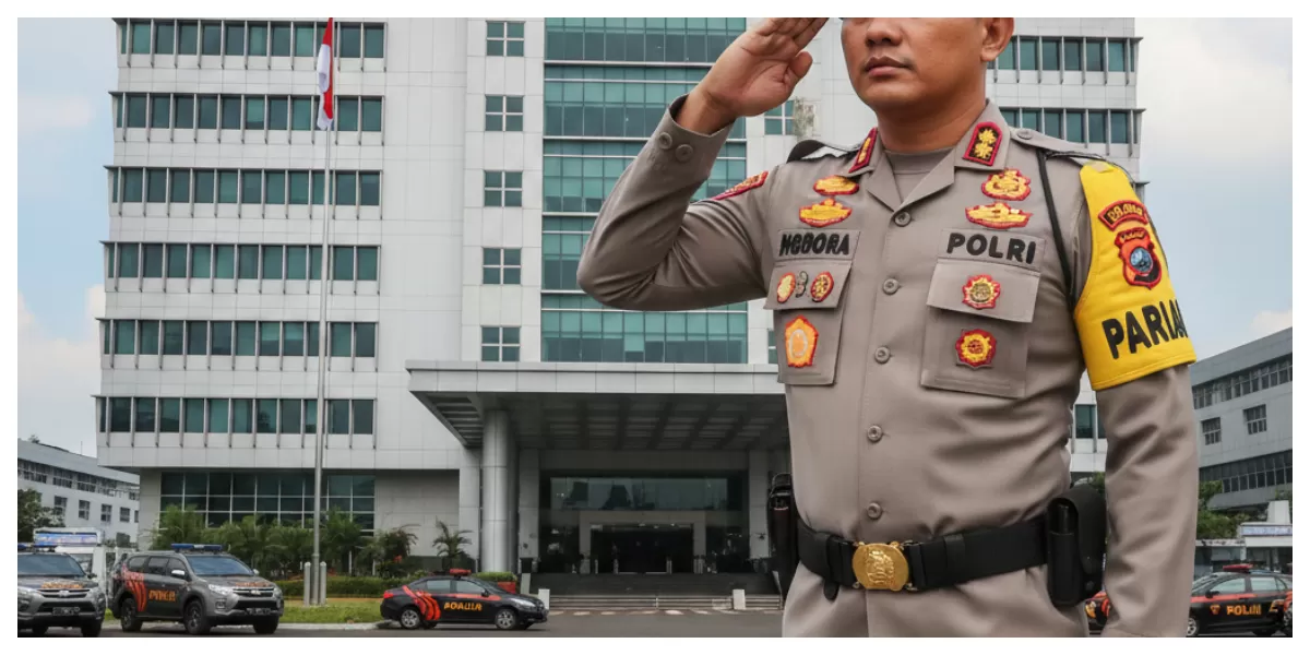 Foto anggota Polri ilustrasi.