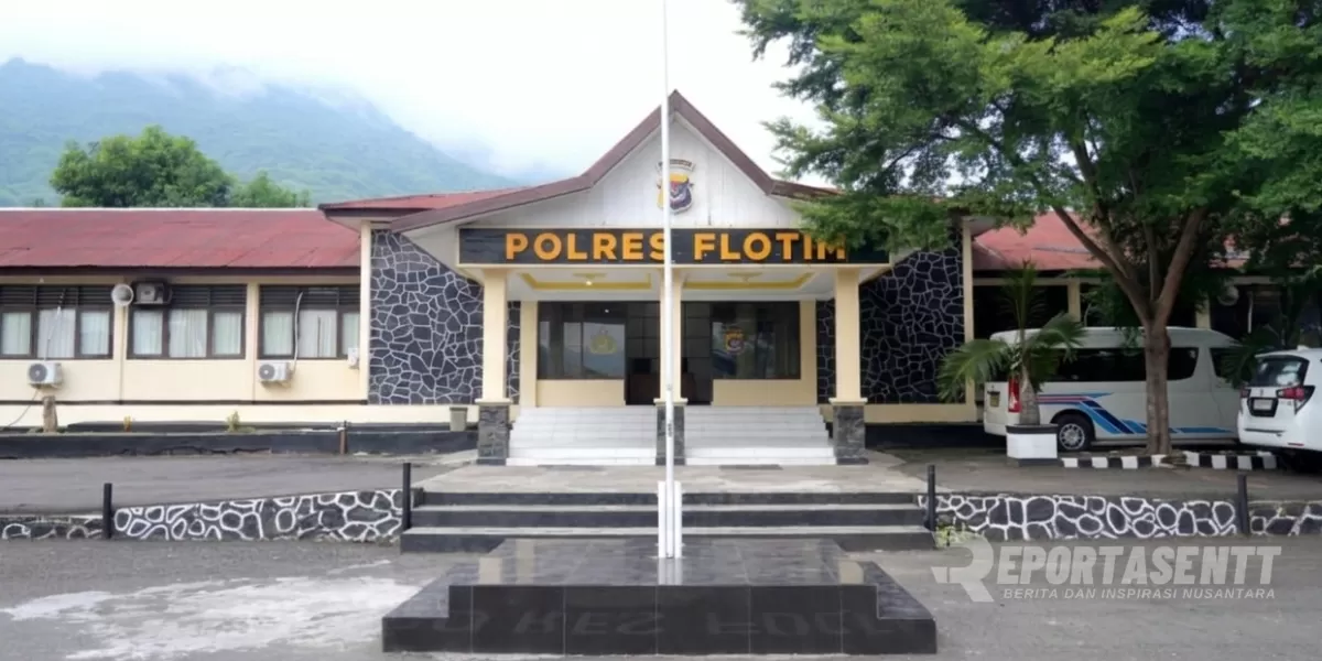 Mapolres Flotim. (Foto by Tim)