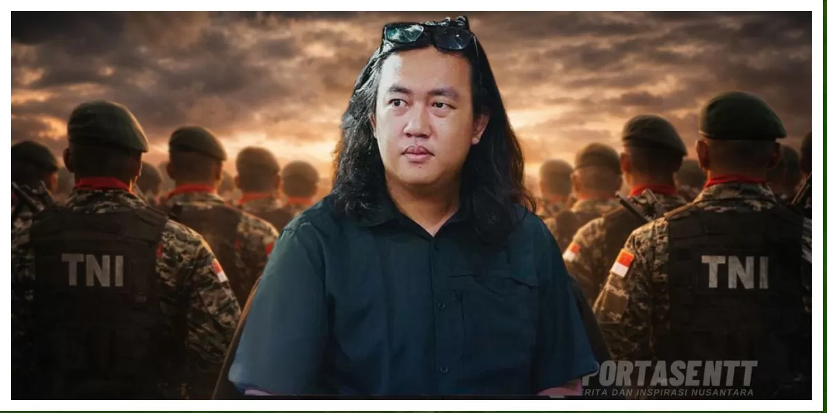 Andrie Yunus/ bacround foto TNI ilustrasi.