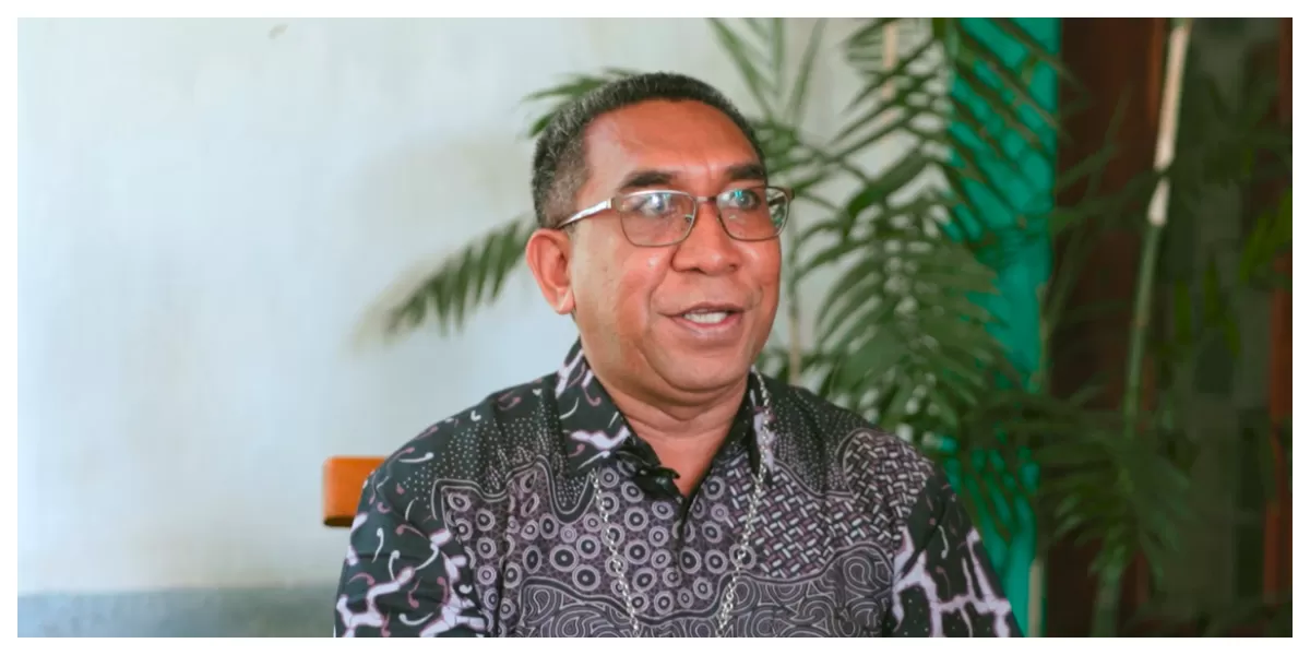 Uskup Larantuka Mgr. Yohanes Hans Monteiro. (Foto ReportaseNTT)