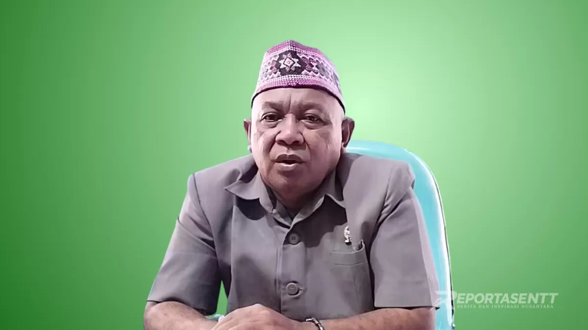 Ketua DPC PKB Manggarai Timur, Yohanes Rumat. (Foto ist/ desain Tim)