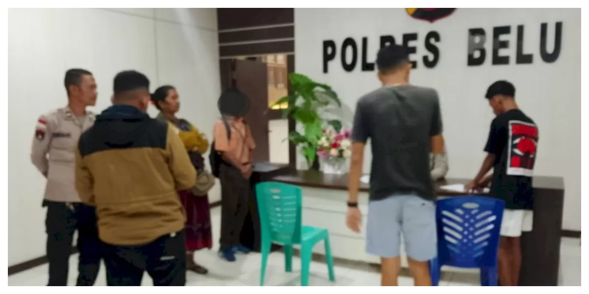 Petugas kepolisian mengamankan pelajar dalam kondisi mabuk di Atambua setelah laporan warga, sebagai upaya menjaga ketertiban umum dan mencegah gangguan keamanan lingkungan. (Foto TBN Polda NTT)