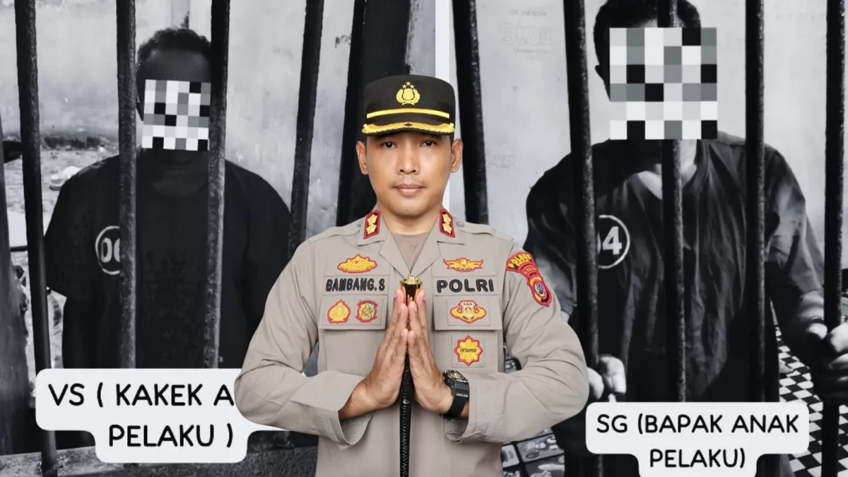 Kapolres Sikka AKBP Bambang Supeno menyampaikan penjelasan perkembangan penyidikan kasus persetubuhan anak dan kematian korban. (Foto TBN Polda NTT)