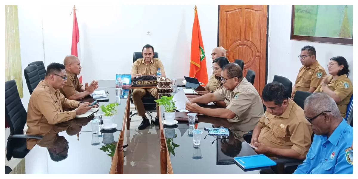 Pemkab Flores Timur memperkuat koordinasi persetujuan lingkungan guna mempercepat program Big Push, air minum, dan pembangunan strategis daerah berkelanjutan. (Foto ist)