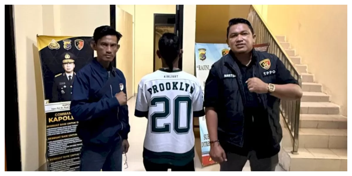 Tim Zero Ditres PPA dan PPO Polda NTT saat mengamankan terduga pelaku KDRT setelah laporan kekerasan viral di Instagram Kota Kupang. (Foto TBN Polda NTT)