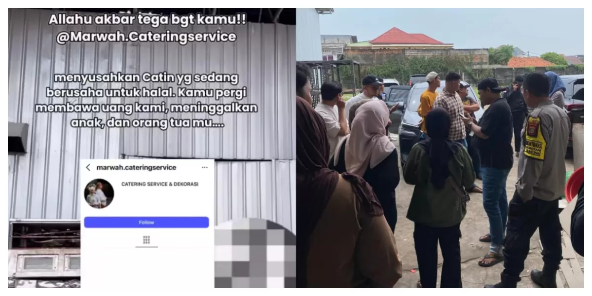 Viral WO Marwah yang diduga lakukan penipuan pada calon pengantin juga bermasalah dengan karyawannya. (Threads/putriwlndry - a.cheerfulgirl)