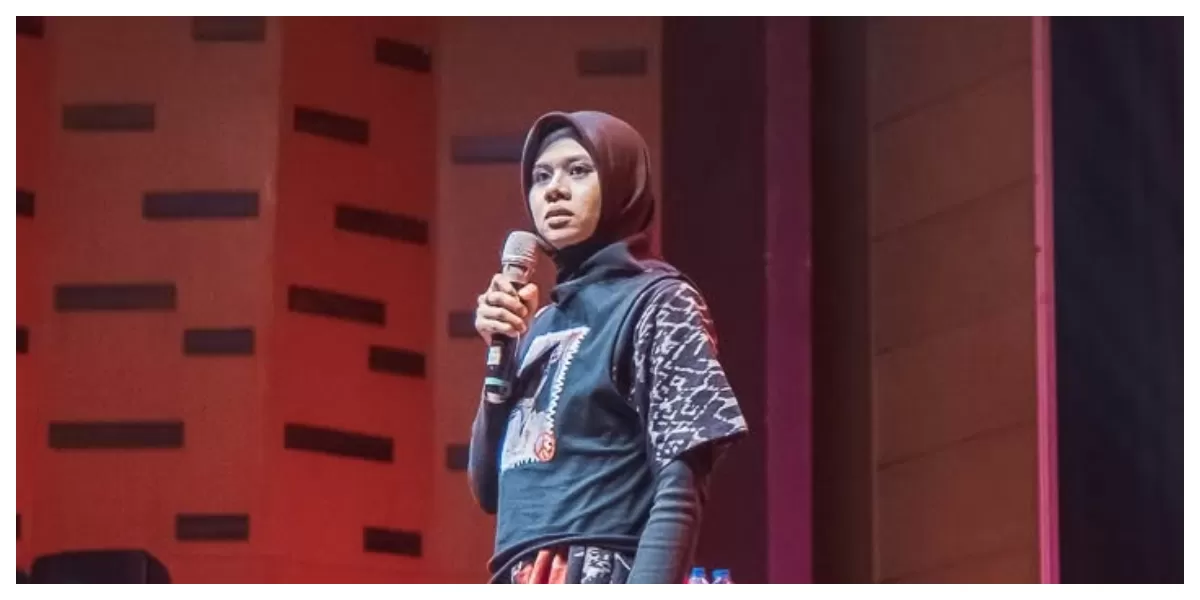 Komika Mega Salsabillah. (Foto @megasalsabillah)