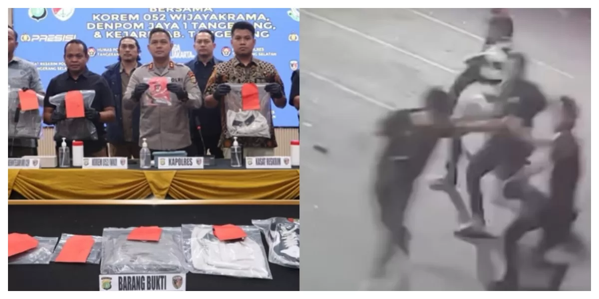 Anggota TNI Prada Arif Budiman Tewas Ditikam, Berawal dari Cekcok Antrean Sate Taichan (Foto/ stagram/reskrim.tangsel)