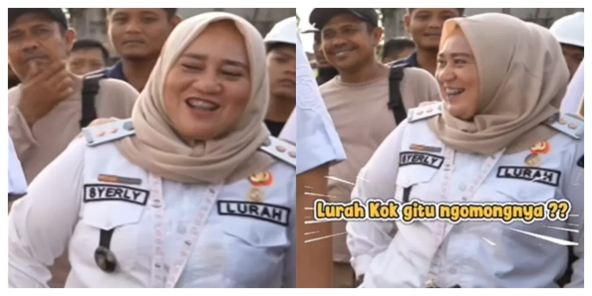 Inilah Lurah Paya Pasir, Kecamatan Medan Marelan, Kota Medan, Syerly, yang dijatuhi sanksi pembinaan disiplin setelah video komentarnya kepada warga viral.  (Foto Instagram.com/@undercover.id)