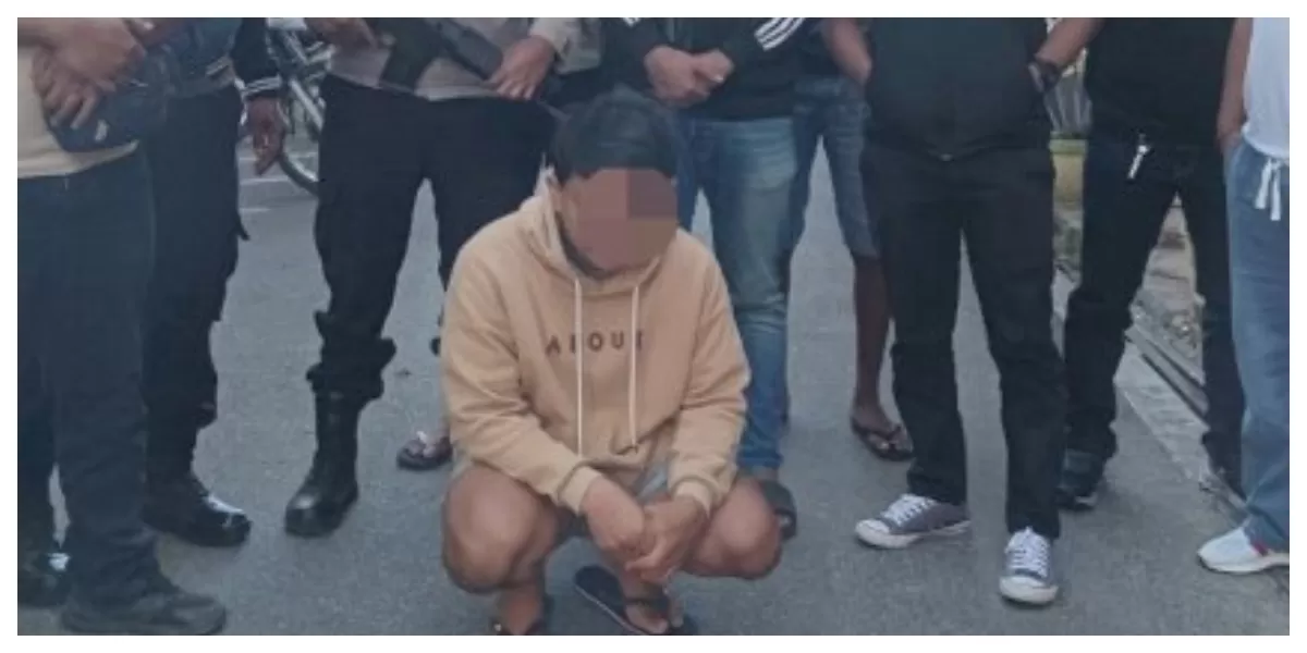 URC Jatanras Polresta Kupang Kota mengamankan seorang terduga pelaku jambret yang merupakan residivis, dalam pengembangan kasus pencurian dengan kekerasan di wilayah Kota Kupang. (Foto TBN Polresta Kupang Kota)