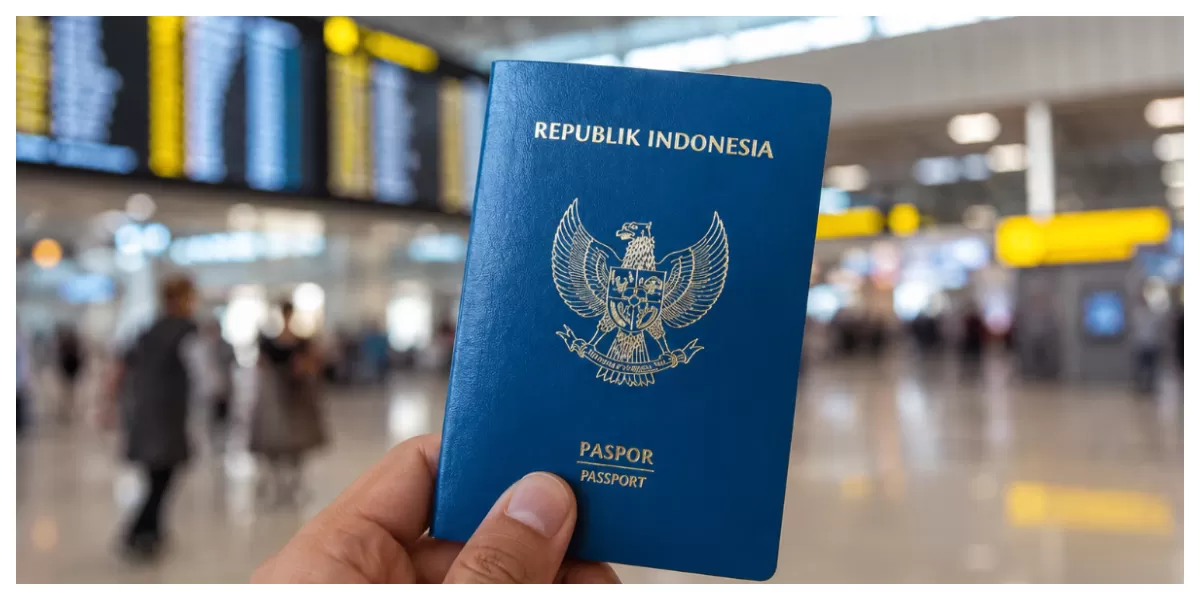  Ilustrasi paspor Republik Indonesia. Layanan keimigrasian Flores Timur mempermudah pengurusan paspor sekaligus memperkuat pencegahan TPPO dan migrasi ilegal warga. (Foto/ Net)