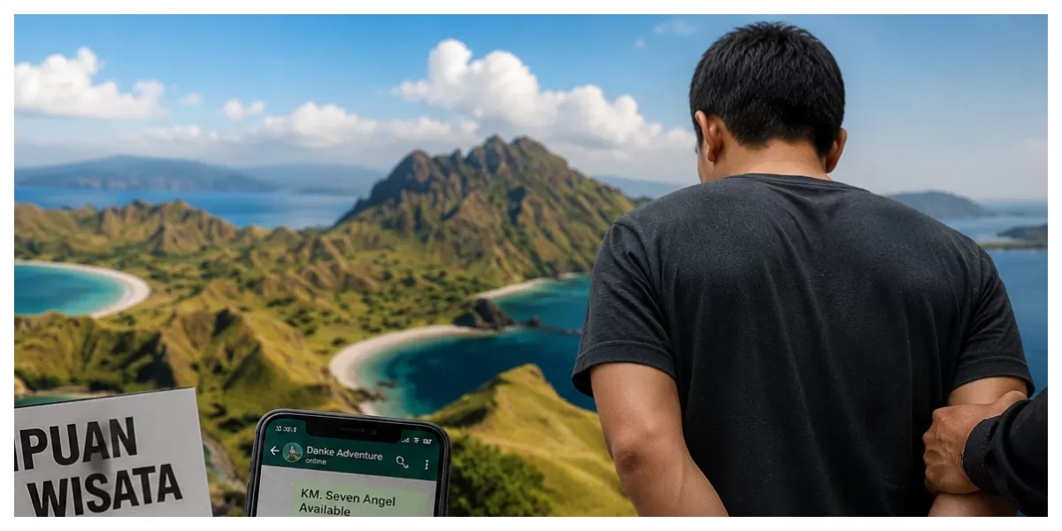 Ilustrasi penipuan paket wisata bodong di Labuan Bajo setelah polisi menahan tersangka yang diduga menggelapkan dana perjalanan wisata premium. (Foto/ ai)