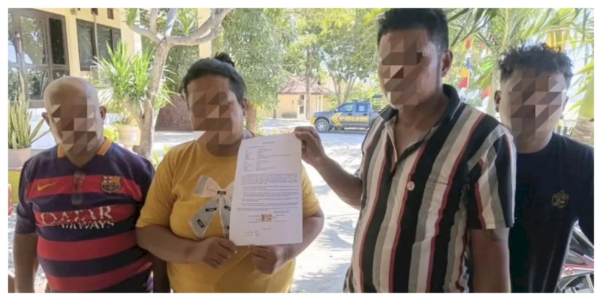 Petugas Polsek Alak memediasi penyelesaian perkara dugaan penipuan dan penggelapan motor yang berakhir dengan kesepakatan damai. (Foto TBN Polresta Kupang Kota)