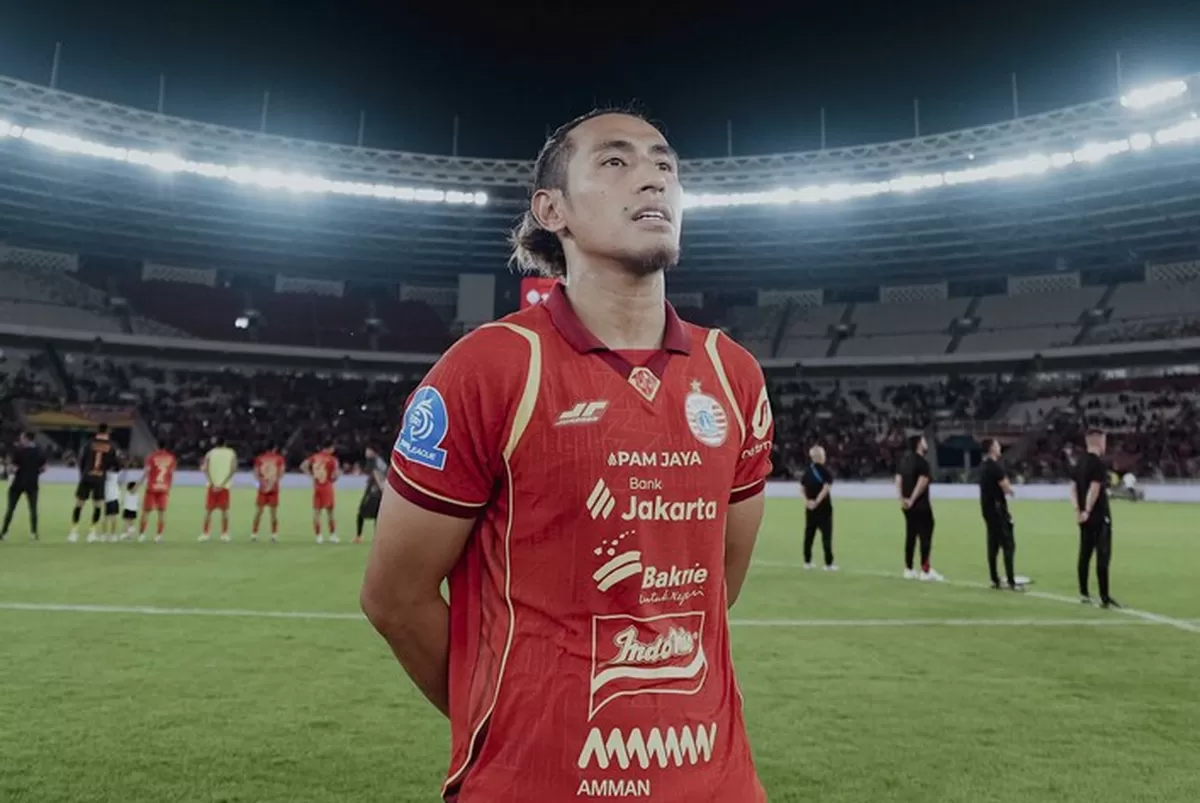 Gelandang Persija, Hanif Sjahbandi.  (PERSIJA)