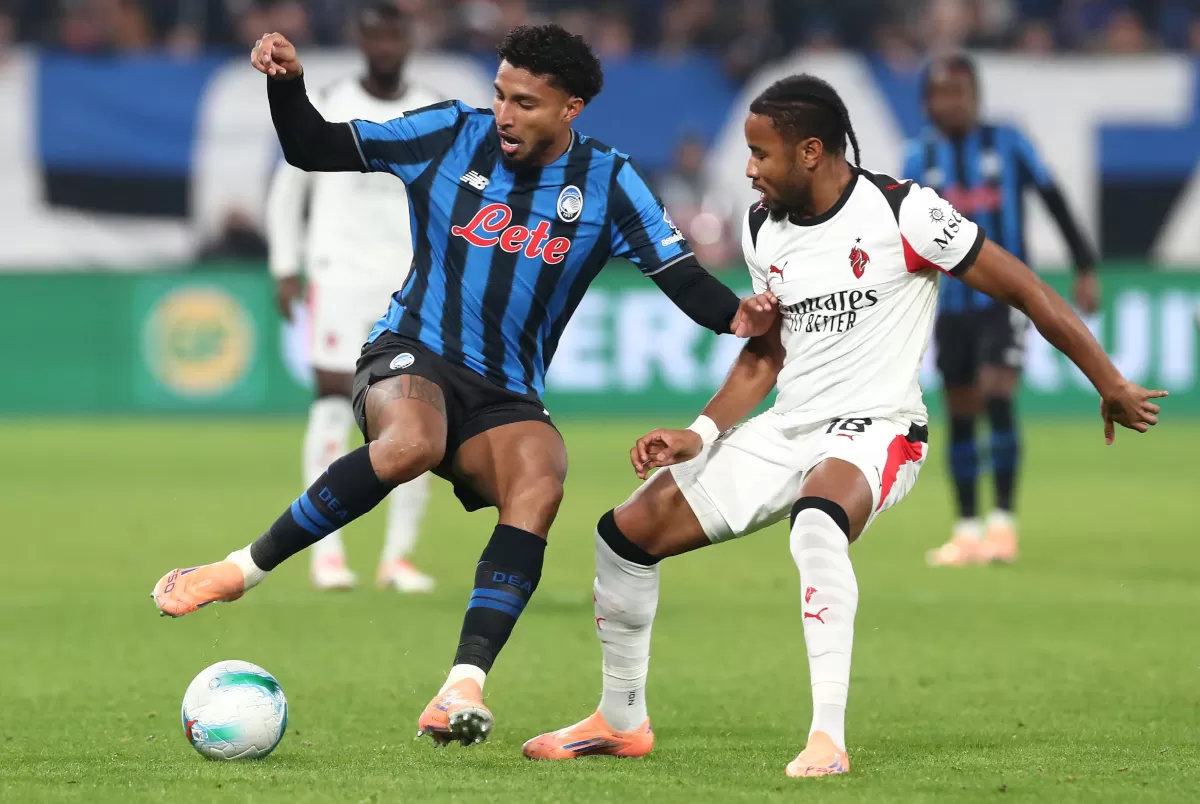 Ederson (kiri) salah satu pemain bintang Atalanta.