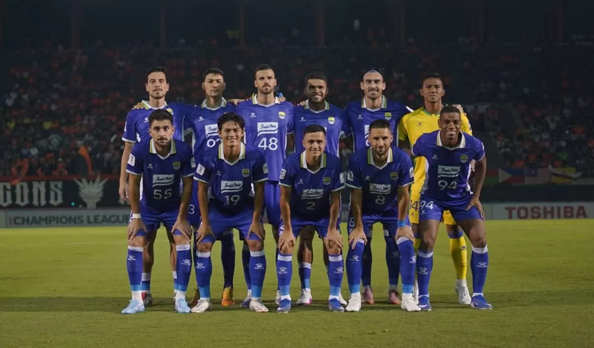 Tim Persib Bandung saat akan melakoni leg1 babak 16 besar AFC ACL 2, 11 Februari 2026 melawan Ratchaburi FC. (PERSIB)