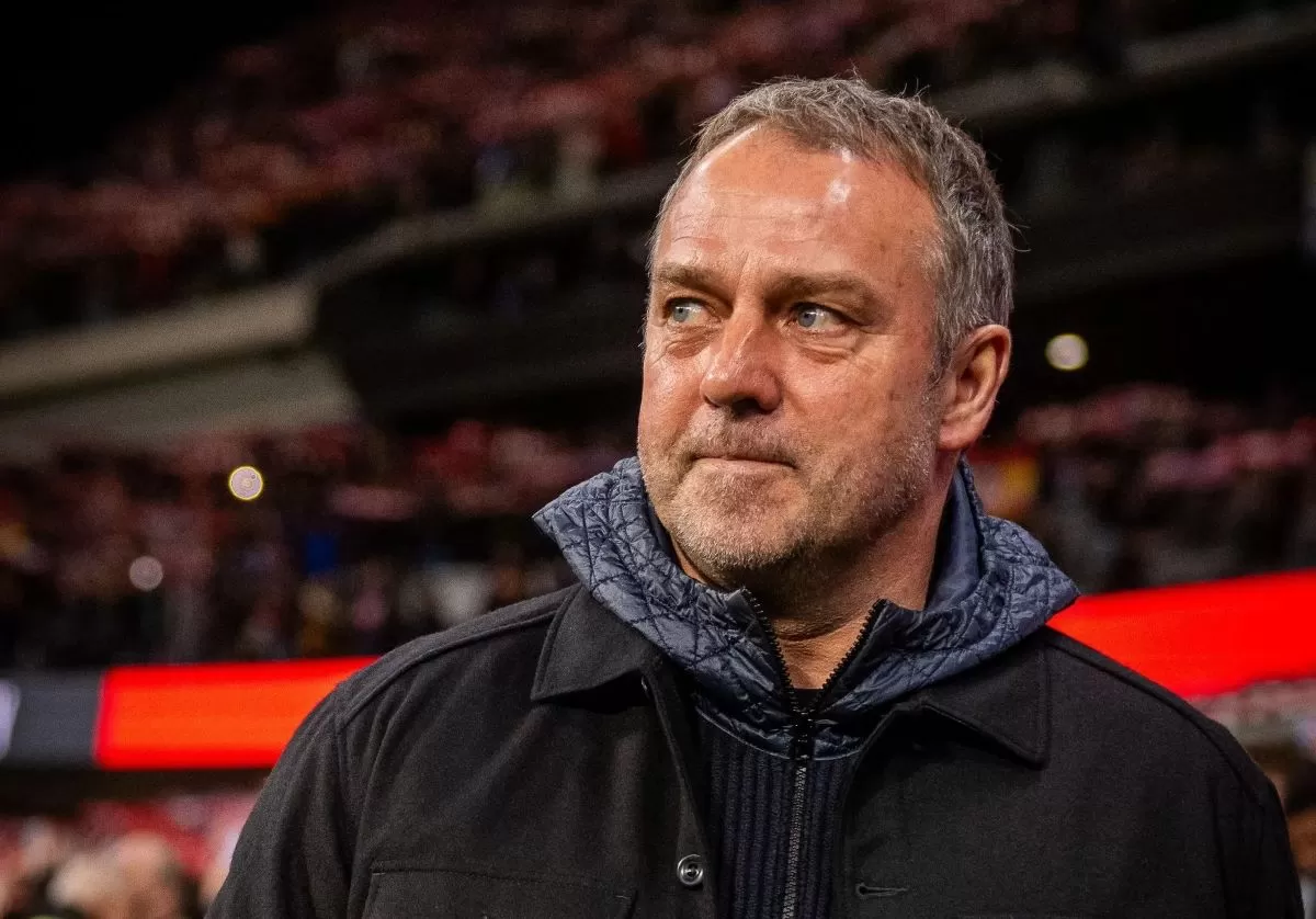 Pelatih Barcelona Hansi Flick saat timnya bertandang ke kandang Atletico Madrid (Marc Graupera - FC Barcelona)