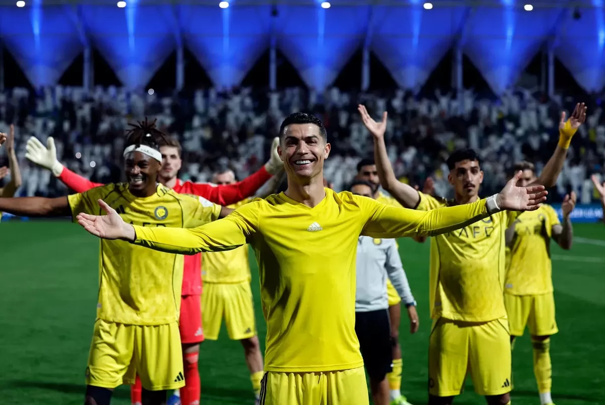 Cristiano Ronaldo mencetak gol pertamanya di Al-Nassr setelah pada usia 41 tahun.