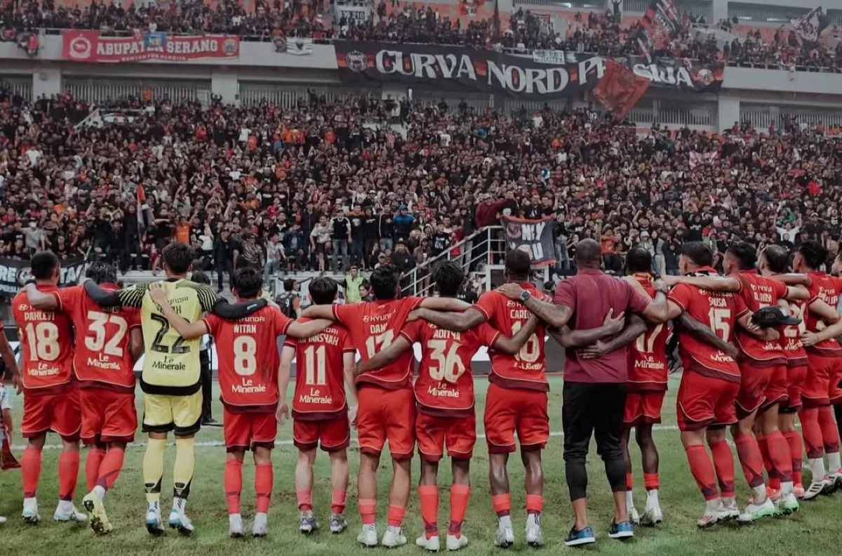 Pertandingan Persija paling banyak disaksikan penonton di stadion pada musim ini. (Persija)