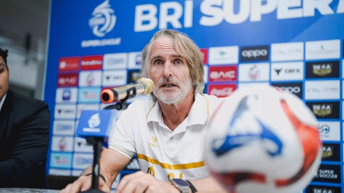 Pelatih Dewa United Banten FC, Jan Olde Riekerink. (I.League)