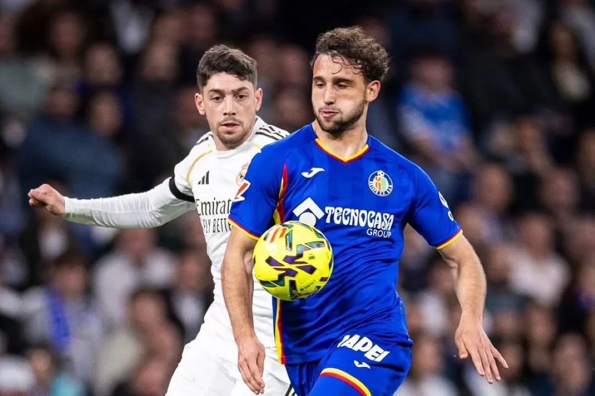 Real Madrid ditaklukan Getafe 0-1 di Bernabeu di pekan ke-26 LaLiga (@getafecf)