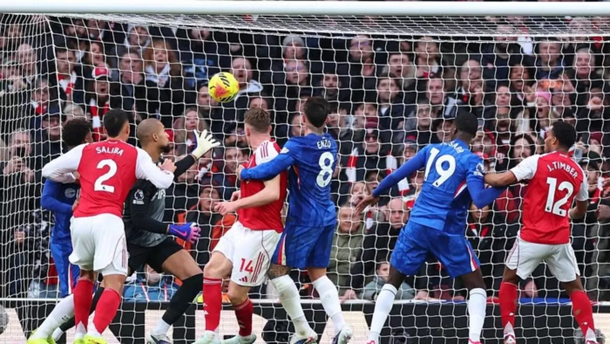 Pertandingan Arsenal vs Chelsea dalam lanjutan Liga Primer 2025/26. (Getty Images)