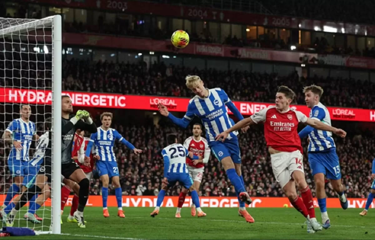 Melawan Brighton menjadi ujian karakter dan ambisi bagi Arsenal.