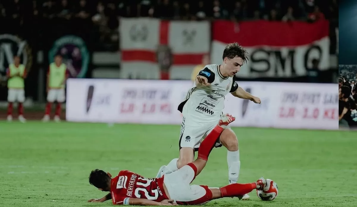 Pemain Persija Jakarta, Mauro Zijlstra. (Persija)