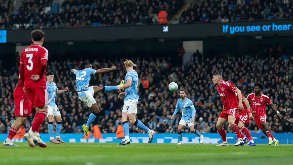 Nottingham Forest tahan imbang 2-2 Manchester City di pekan ke-29 Liga Primer. (Manchester City)