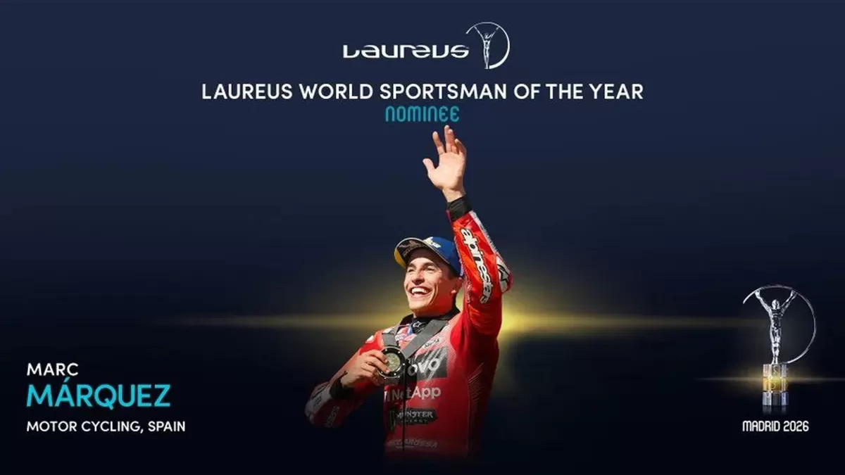 Marc Marquez masuk nominasi Laureus World Sportsman of the Year Award 2026 (MotoGP)