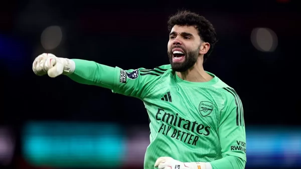 David Raya catat 100 penampilan bersama Arsenal (Arsenal)