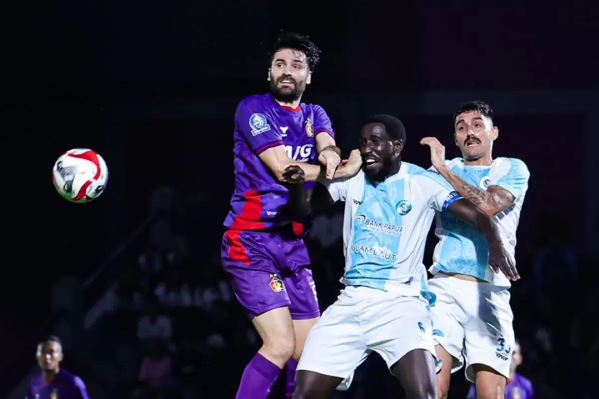 Persik Kediri bangkit dan tundukkan PSBS Biak di pekan ke-24 Super League 2025/26 (@persikfcofficial)