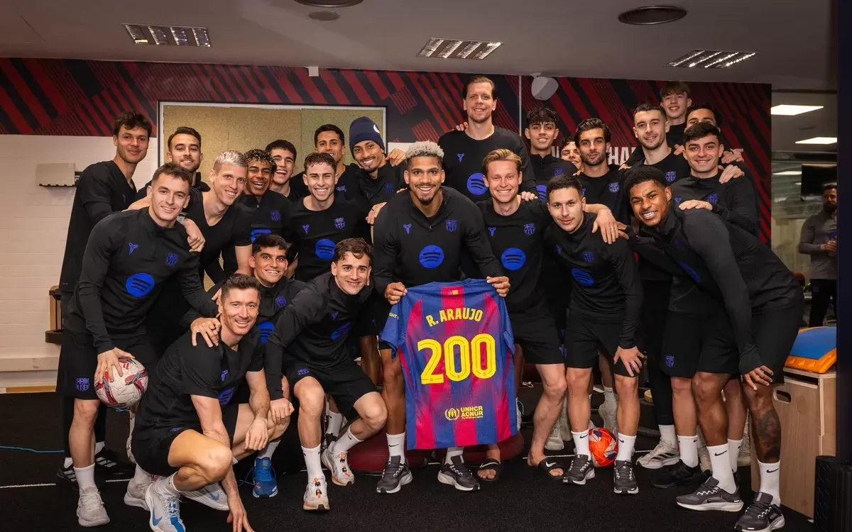 Ronald Araujo catat 200 penampilan bersama Barcelona (Marc Graupera - FC Barcelona)