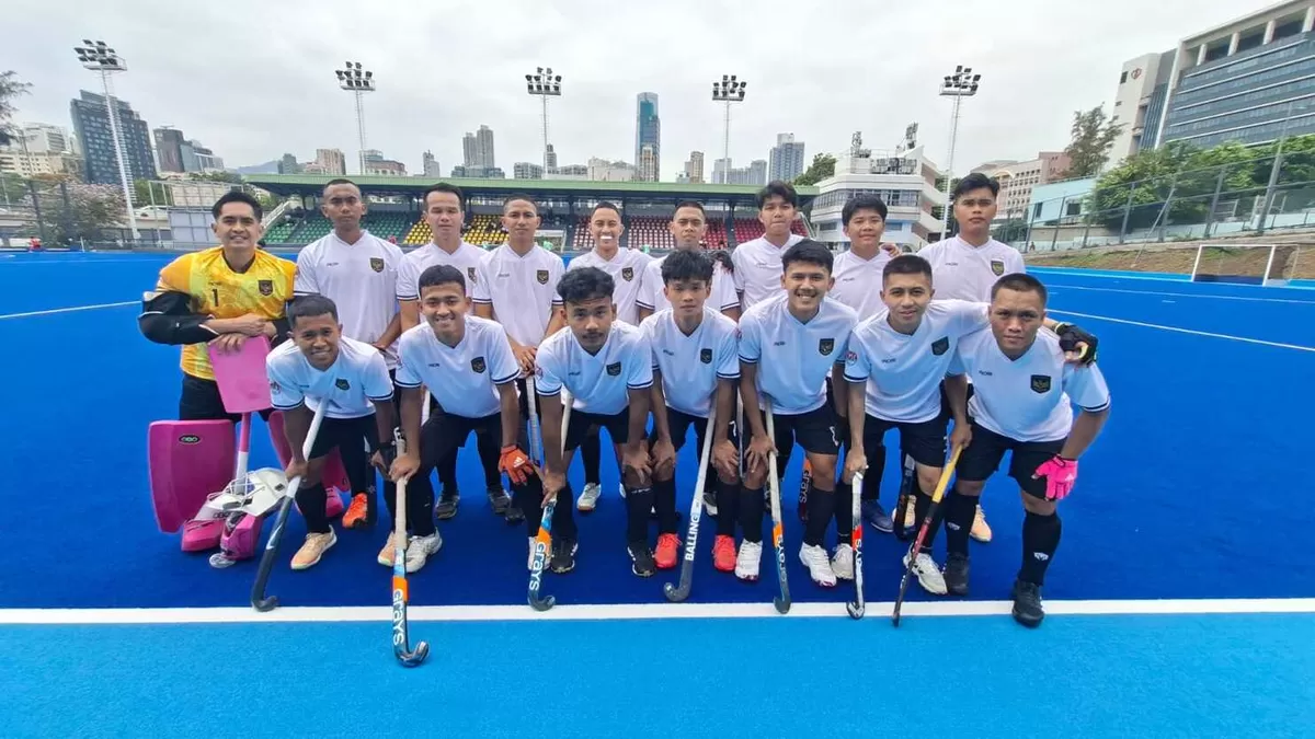 Indonesia mengawali 14th Hong Kong Quadrangular Hocket Tournament 2026 dengan kemenangan. Ini jadi modal berharga Timnas Hockey menuju Kualifikasi Asian Games, akhir Maret nanti. (FHI)