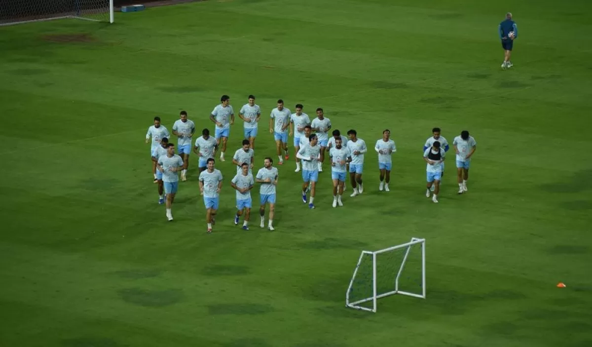 Skuat Persib jalani latihan jelang duel melawan Persik Kediri (Persib/Sutanto)