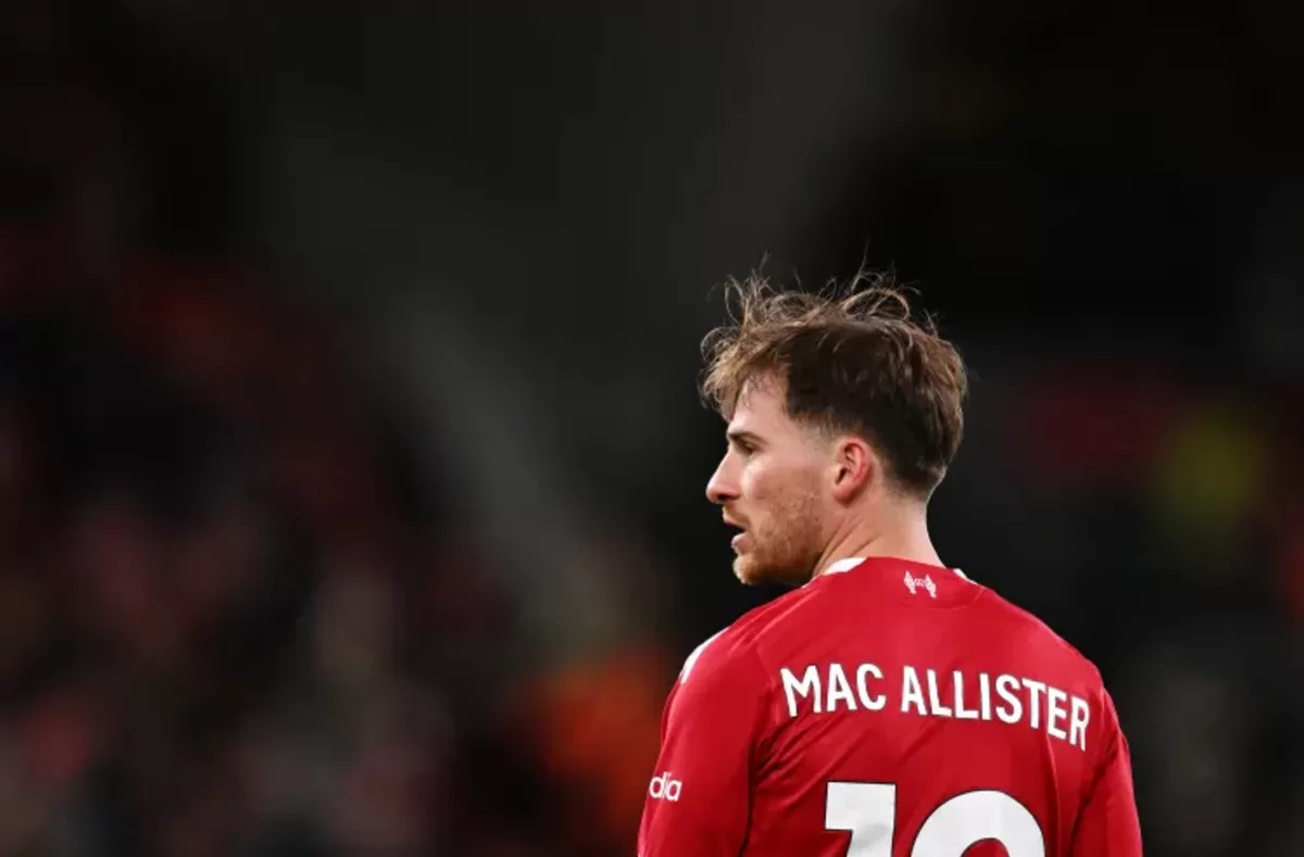 Pemain LIverpool, Mac Allister. (Getty Images)