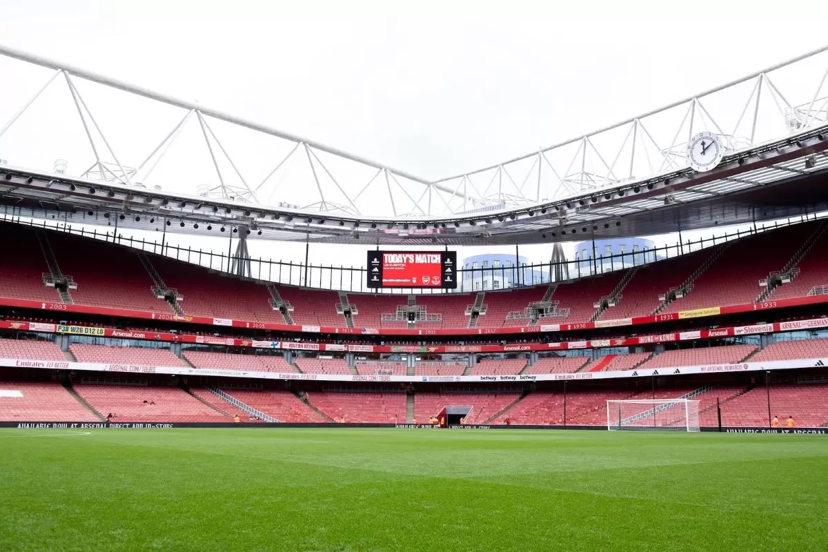 Stadion Emirates jadi arena pertandingan Arsenal vs Everton di pekan ke-30 Liga Primer 2025/26 (Everton)