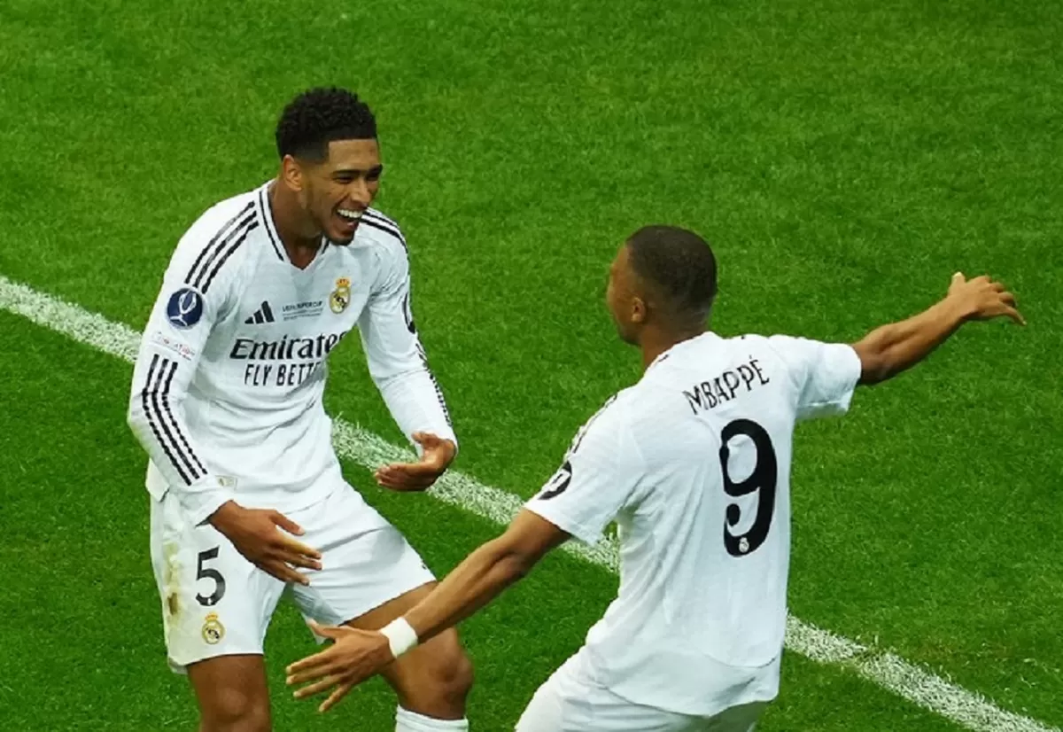 Jude Bellingham dan Kylian Mbappe kembali memperkuat Real Madrid.
