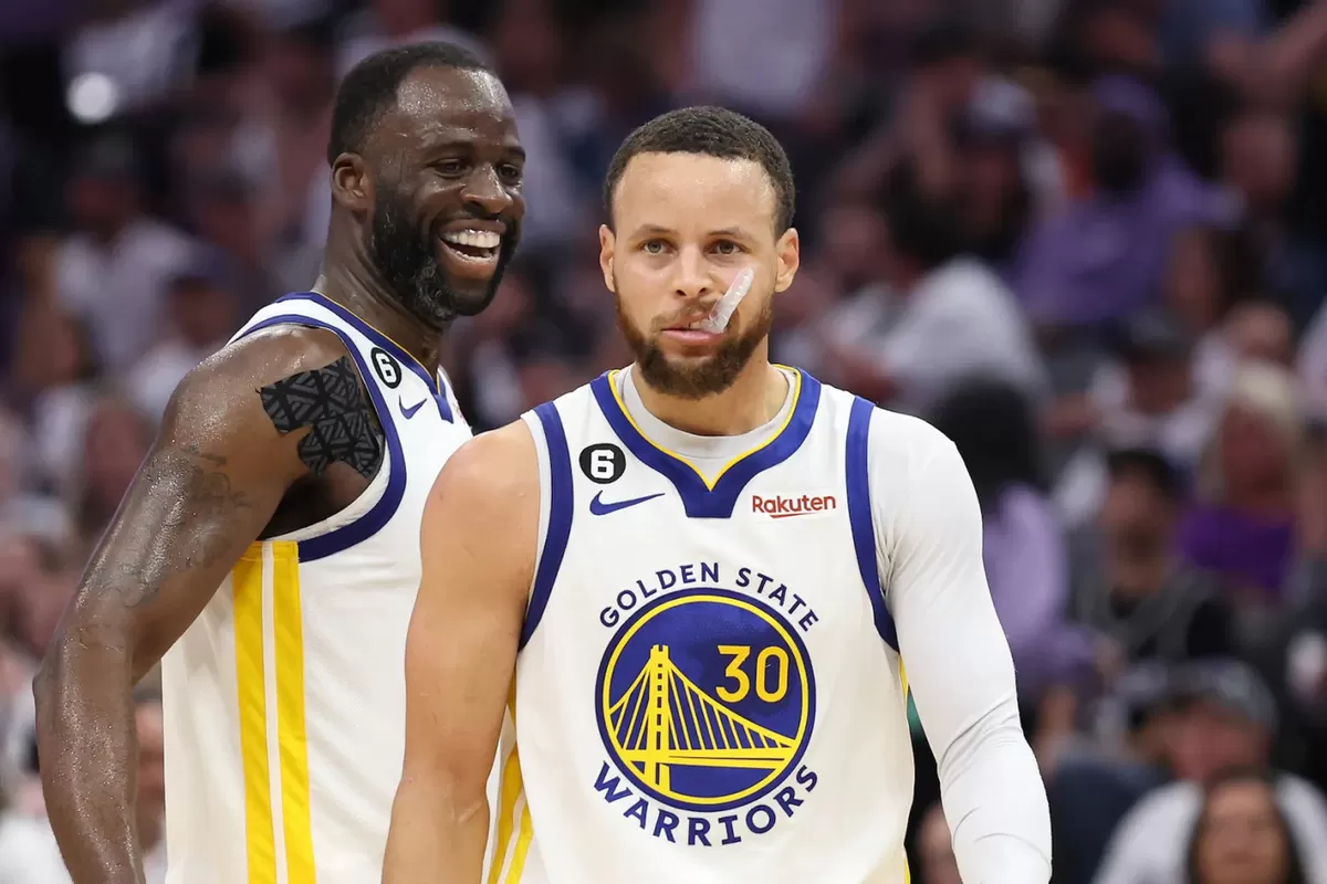 Andalan  Golden State Warriors, Draymond Green dan Steph Curry. (The Rolling Stone)
